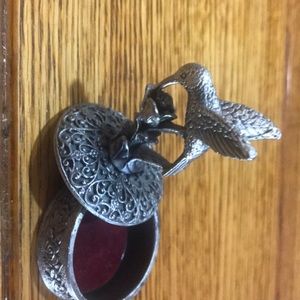 Hummingbird pill box or whatever you want to put